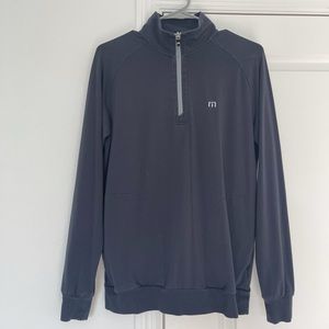 TravisMathew Women’s 3/4 Zip Jacket in Navy, size Small
